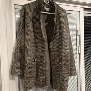 Sincerely Jules open front sweater, preloved gently used, size L